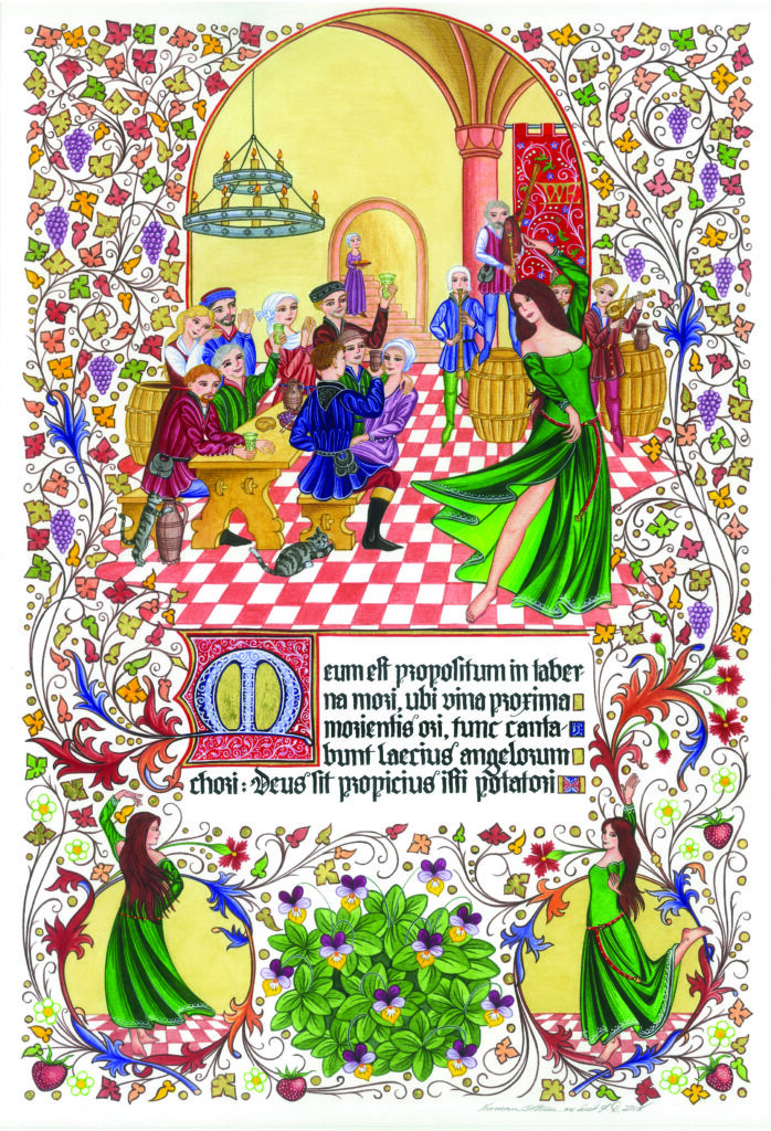 Musik und Tanz im Mittelalter Schloss Vianden